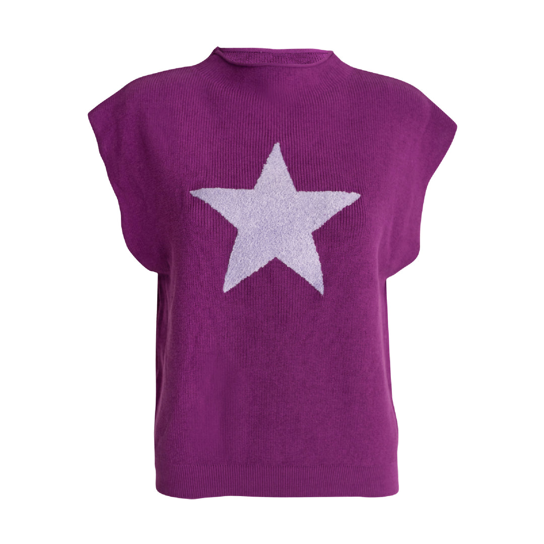 Sleeveless Star Top