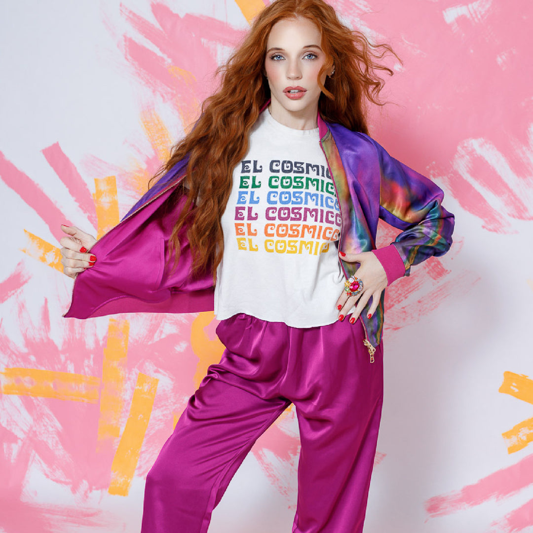 Straight Leg Pants with Pockets and Elastic Waist
