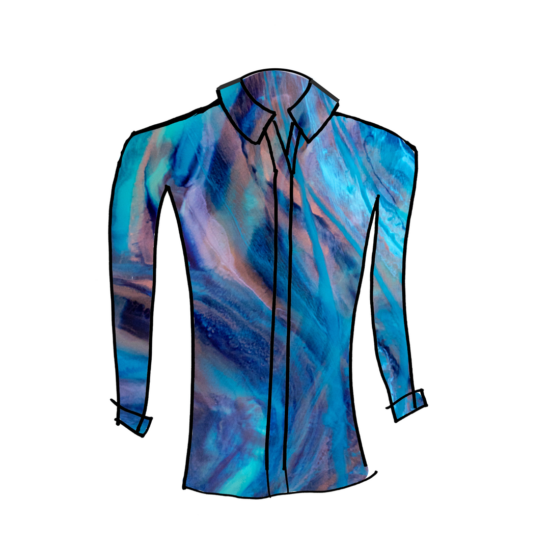 Button Up Blouse - Chiffon