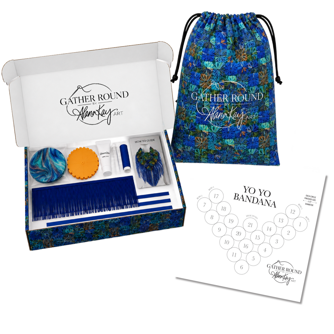 Gather Round DIY Yo Yo Bandana Kit