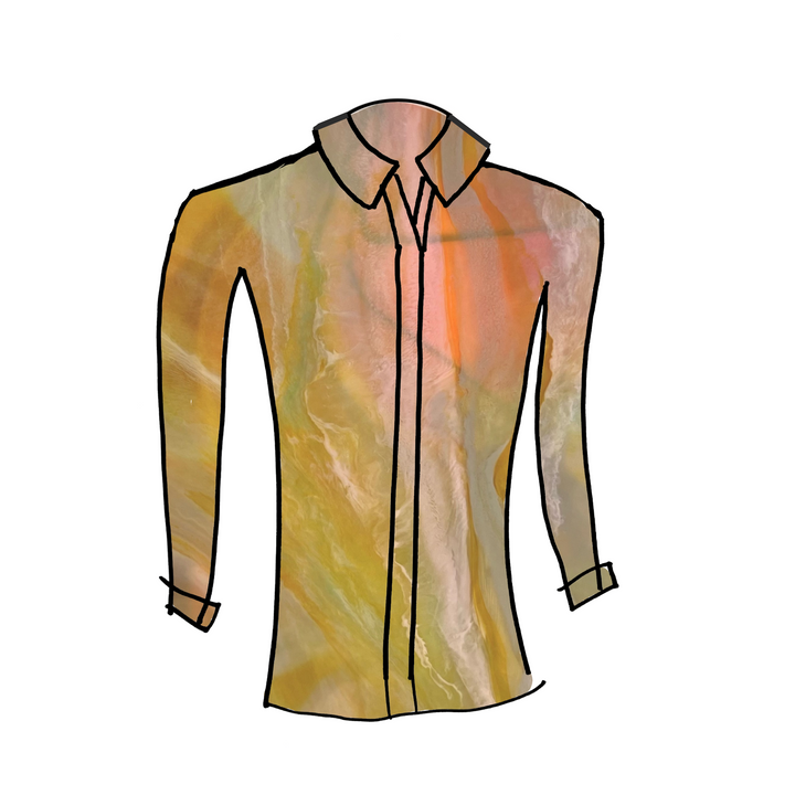 Button Up Blouse - Chiffon