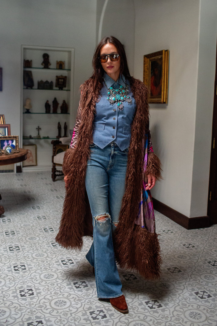 KG Wild Horses Penny Lane Coat in Chocolate