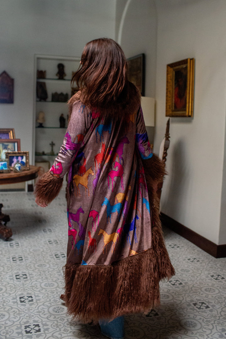 KG Wild Horses Penny Lane Coat in Chocolate