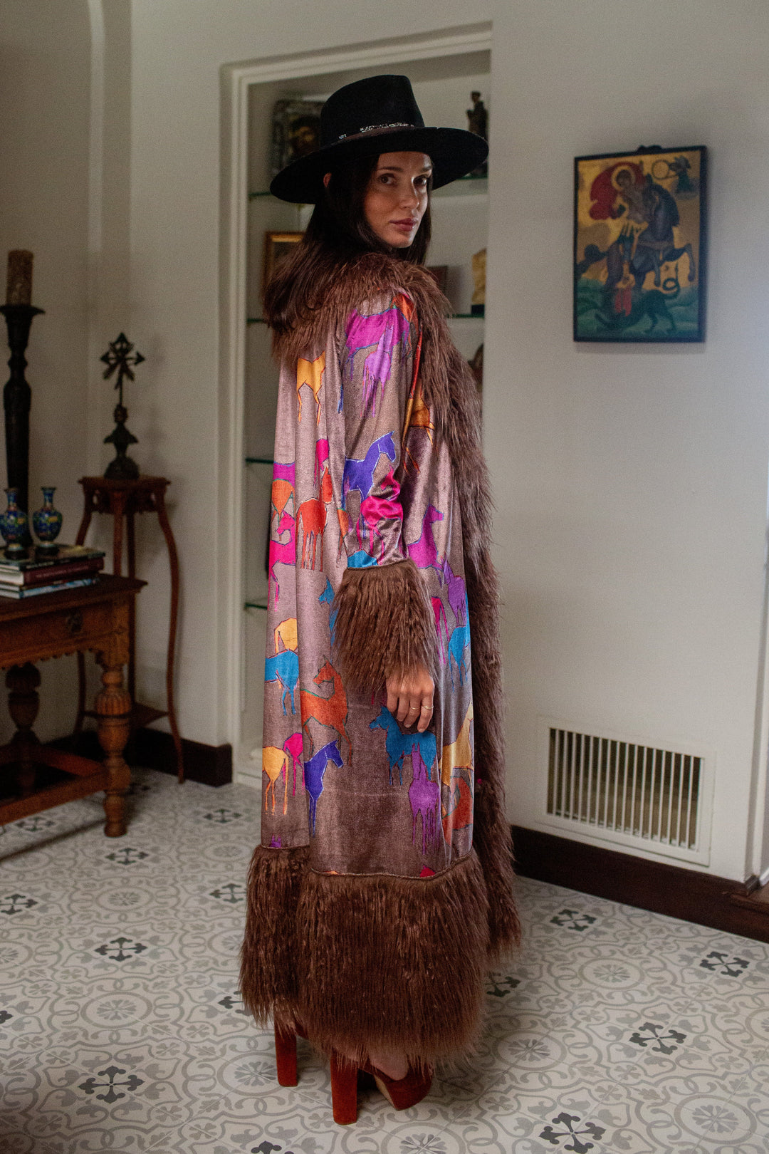 KG Wild Horses Penny Lane Coat in Chocolate
