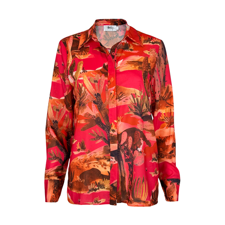 Button Up Blouse - Chiffon