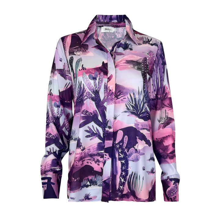 Button Up Blouse - Chiffon