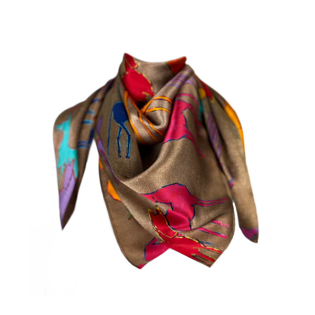 Wild Rag Scarf Square - Silk Charmeuse