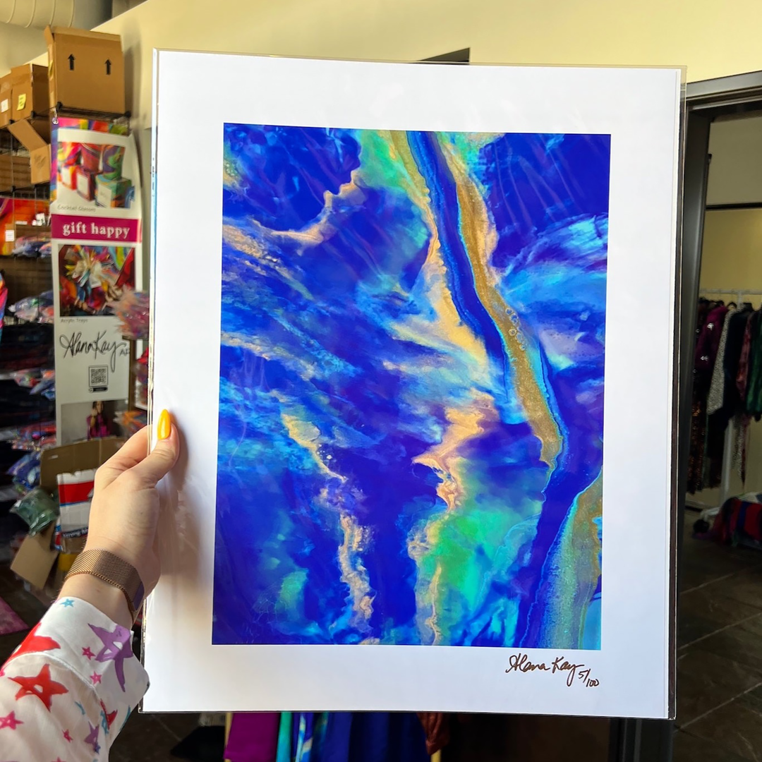limited-edition-fine-art-prints-matte-frame-hand-signed-20x16-in-abstract-resin-artwork-blue-alana-kay-art-5