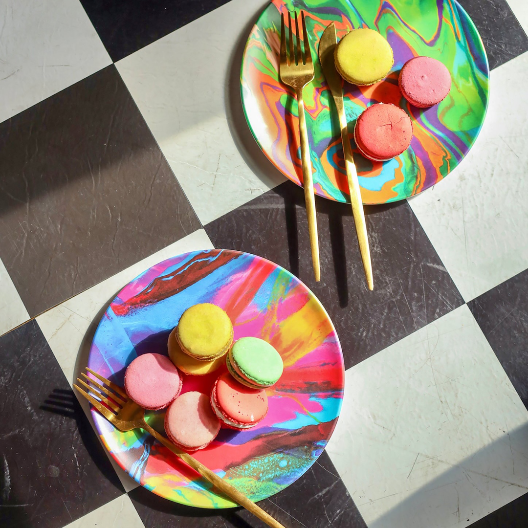 melamine-dessert-plate-set-gift-box-set-made-from-art-pink-green-alana-kay-art-3