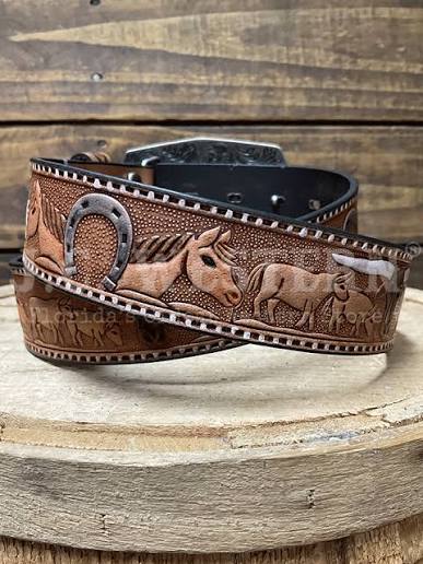 JG - Vintage Western Belt